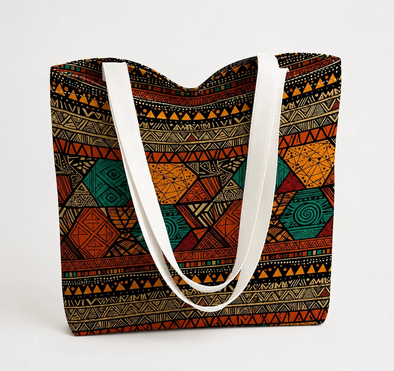 Sac géométrique africain