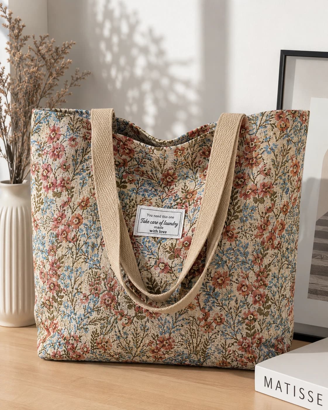 Sac floral vintage